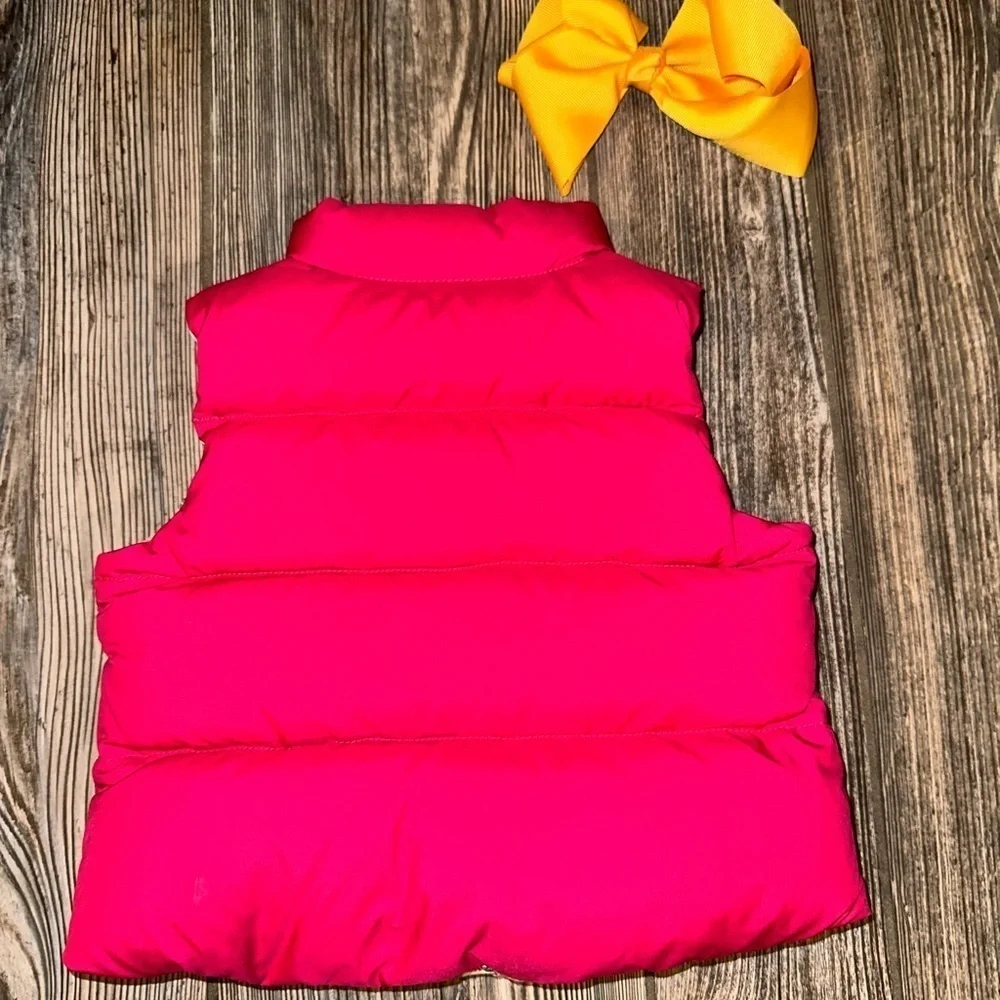 Ralph Lauren Pink Puffer Vest